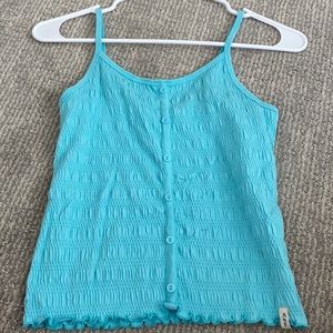 Light Blue Cropped tank